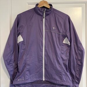 Women’s Pearl Izumi lavender lightweight cycling/running jacket, size S